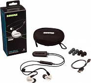Shure SE215SPE-W+BT2-EFS беспроводные внутриканальные Bluetooth наушники, белые