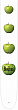 Perri's 6072 P25TB The Beatles 2.5" Strap-Apple кожаный ремень, рисунок яблоки битлз