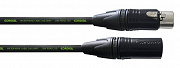 Cordial CRM 5 FM-Black  микрофонный кабель, 5 метров, черный