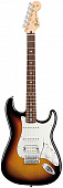 Fender Standard Stratocaster HSS MN Brown Sunburst Tint электрогитара.