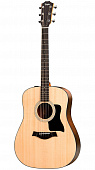Taylor 110E электроакустическая гитара 100-й серии, цвет натуральный, мягкий чехол в комплекте