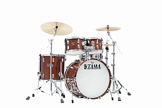 Tama SU42RS-SMH Superstar 4pc Drum Shell Kit, Super Mahogany ударная установка из 4-х барабанов, цвет махогани