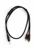 AuraSonics J35Y2RCA-1  Y-кабель jack 3.5 -> 2 x RCA, 1 метр