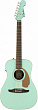 Fender Malibu Player AQS электроакустическая гитара, цвет лазурный