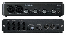 Yamaha GO-46 FireWire аудио-миди интерфейс.24 / 192, 4вх / 6вых, 2 мик.вх. MIDI I / O, S / PDIF I / O, Вых на наушн.