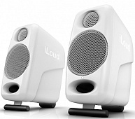 IK Multimedia iLoud Micro Monitor - White компактные настольные активные громкоговорители (пара), 50 Вт, Bluetooth, цвет белый