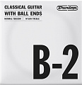 Dunlop Nylon Treble Ball Ends B-2 DCY02BNB  струна B, 2-я струна для классической гитары