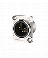 Roxtone RX5MD-NT  разъем cannon (XLR) панельный папа 5-ти контактный