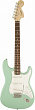 Fender Squier Affinity Series Stratocaster® Rosewood Fingerboard Surf Green электрогитара Affinity Strat, цвет серф грин, пал
