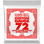 Ernie Ball 1172 Nickel Wound .072 струна одиночная для электрогитары