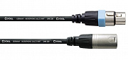 Cordial CCM 5 FM  микрофонный кабель, 5 метров, черный