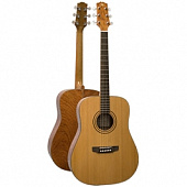 SX DG35R акустическая гитара, цвет натуральный