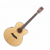 Framus FJ 14 SV VSNT CE  электроакустическая гитара Jumbo, цвет натуральный