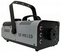 XLine XF-950 LED компактный генератор дыма мощностью 900 Вт c LED RGB 6х3 Вт подсветкой. ДУ