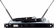 Shure ULXD24DE/B87A P51 двухканальная цифровая радиосистема с передатчиками Beta87A (710 - 782 МГц)