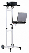 Lumien LTG-102W проекционный столик Galant для проекторов 80-120 см, нагрузка 10/5 кг, цвет белый