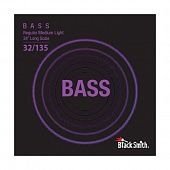 BlackSmith Bass Regular Medium Light 34" Long Scale 32/135  струны для 6-струнной бас-гитары, 32-135, 34"