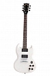 Gibson SGJ Rubbed White электрогитара с чехлом