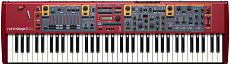 Clavia Nord Stage 2 EX 88  синтезатор, 88 взвешенных клавиш, цвет красный