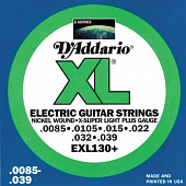 D'Addario 6 струн для электрогитары