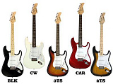 Fernandes LE1Z 3S(05) SW/R  электрогитара Stratocaster, Snow White
