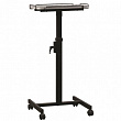 Lumien LTV-103 уценка, проекционный столик Vitel для проекторов 80-125 см, цвет черный, нагрузка 20 кг