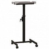 Lumien LTV-103 уценка, проекционный столик Vitel для проекторов 80-125 см, цвет черный, нагрузка 20 кг
