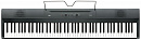 Korg L1 MG цифровое пианино Liano, 88 клавиш, цвет серый металлик, пюпитр и педаль в комплекте