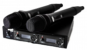 MCF 2-GF двухканальная вокальная радиосистема UHF с двумя передатчиками