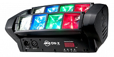 American DJ On-X светодиодный динамичный световой эффект с 8 быстро выстреливающими лучами и пульсационным и стробоскопическим эффектами