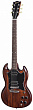 Gibson SG Faded T 2017 Worn Brown электрогитара, цвет состареный коричневый, чехол в комплекте