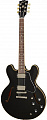 Gibson ES-335 Vintage Ebony полуакустическая гитара, цвет черный, в комплекте кейс