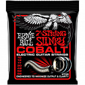 Ernie Ball 2730 струны для 7-струнной электрогитары Cobalt Skinny Top Heavy Bottom 7 (10-13-17-30-42-52-62).