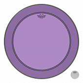 Remo P3-1322-CT-PU 22" Powerstroke Colortone пластик 22" для бас-барабана прозрачный, пурпурный