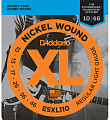 D'Addario ESXL-110 струны для электрогитары, супер лёгкое натяжение