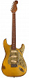 Paoletti Stratospheric Loft SSS Gold  электрогитара, Stratocaster, SSS, кейс, цвет золотиcтый релик