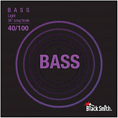 BlackSmith Bass Light 34" Long Scale 40/100  струны для бас-гитары, 40-100, мензура 34", никель
