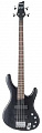 Ibanez EDB400 TRANSPARENT BLACK FLAT бас-гитара