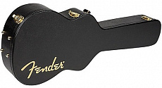 Fender® Classical/Folk Guitar Multi-Fit Hardshell Case жёсткий кейс для классической/фолк гитары, цвет чёрный
