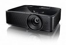Optoma S334e проектор DLP, 3D Ready, SVGA (800*600), 3800 ANSI Lm, 22000:1; 10000ч / 8000ч/5000 (Education /Eco/bright);+/- 40 vertical; HDMIx1;VGA IN x1; AudioIN x1; Composite x1; Audio OUT x1; USB-A (power 1A); 10W; 27 dB; 3 kg черный (E1P1A1VBE1Z1
