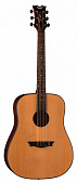 Dean AX D GN акустическая гитара, дредноут, 25 1/2", цвет натуральный