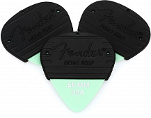 Fender Mojo Grip 3 PK Delrin 58 набор медиаторов, 6 штук, толщина 0.58 мм