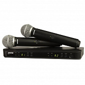 Shure BLX288E/PG58-m17 двухканальная вокальная радиосистема
