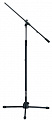 Quik Lok A300 BK телескопическая микрофонная стойка типа журавль на треноге (цвет - черный)