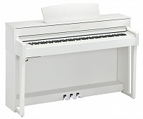 Yamaha CLP-645WH клавинова, 88 клавиш, цвет белый