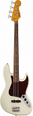 Fender 60S Jazz Bass Lacquer PF OWT бас-гитара, цвет белый