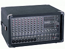 Soundking AE122KD активный микш. пульт, 3х500W / 4 Ohm ( стер.+монит.), эквалайз, блок эфф, рэковый