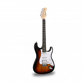Bosstone SG-04 3TS+Bag гитара электрическая, 6 струн; цвет санберст