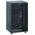 Euromet EU/R-12LXPA 05385 рэковый шкаф с дверью и задней стенкой, 12U, цвет черный