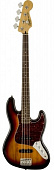 Fender Squier Vintage Modified Jazz Bass 3TS бас-гитара, цвет санберст